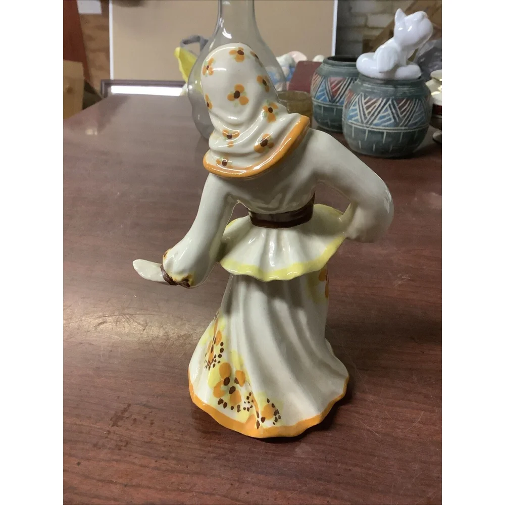 Vintage Ceramic Arts Studio Dancing Lady 